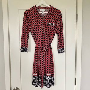 Donna Morgan shirt dress, size 12